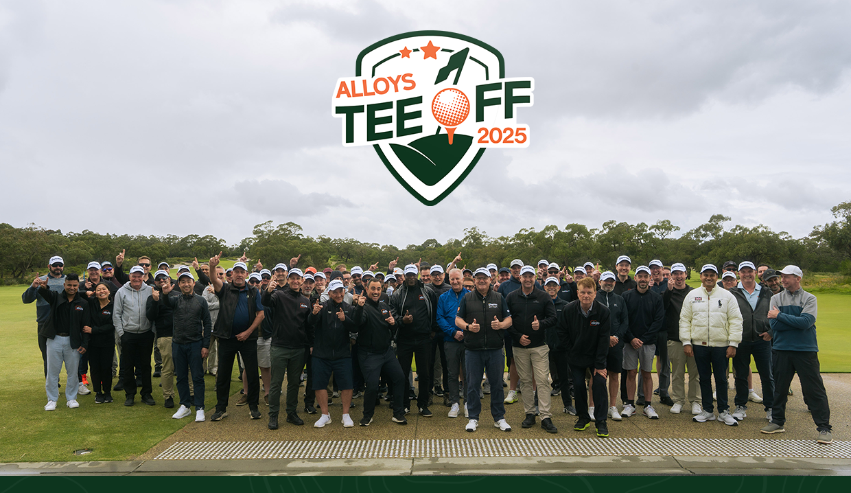 Celebrating Another Great Year at the Alloys Tee Off